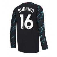 Manchester City Rodri Hernandez #16 Tredje Tröja 2023-24 Långa ärmar